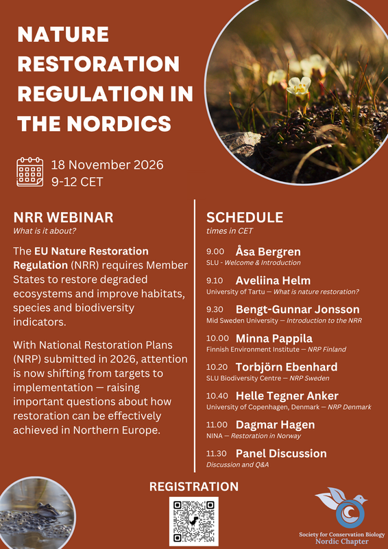 Nature Restoration Regulation in the Nordics Webinar